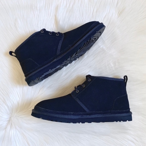 UGG Navy Neumel Chukka Boots - Picture 5 of 8